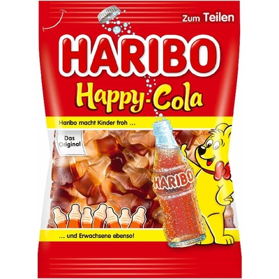 Haribo Happy Cola Original želé cukríky 175 g