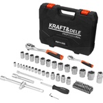 Kraft&Dele Комплект вложни ключове 1/4" и 1/2" 72бр 67848 (kd11355)