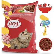 MIAU for adult cats with meat rice vegetables 11 kg