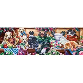 Masterpieces - Puzzle Flower Box Playground - 1 000 piese