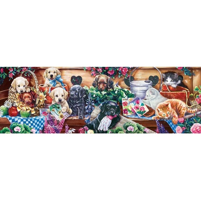 Masterpieces - Puzzle Flower Box Playground - 1 000 piese