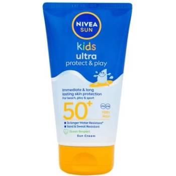 Nivea Sun Kids Ultra Protect & Play SPF50+ водоустойчив слънцезащитен лосион 150 ml