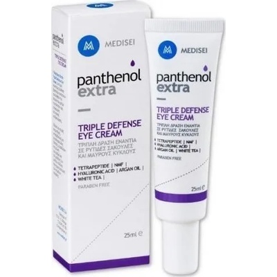 MEDISEI Крем за очи с тройна защита против бръчки, торбички под очите и тъмни кръгове, Medisei Panthenol Extra Triple Defense , 25 ml
