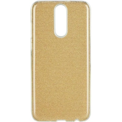 Forcell Блестящ Силиконов Калъф за Nokia 7.1, Forcell Shining Case, Златист (5900217288817)