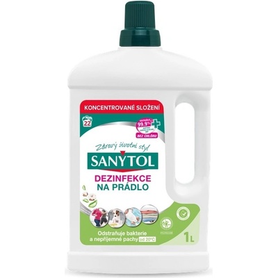 Sanytol Aloe Vera & květy bavlny Dezinfekce na bílé i barevné prádlo a pračky 1 l