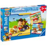 Ravensburger Пъзел Ravensburger от 3 x 49 части - Герои в униформи, Пес Патрул (9369) - ozone