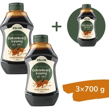 4slim Čekankový topping slaný karamel 700 g