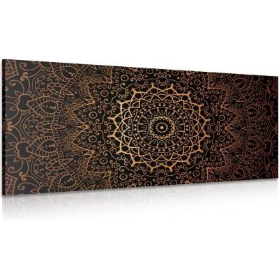 Obraz vintage Mandala v indickém stylu - 120x60