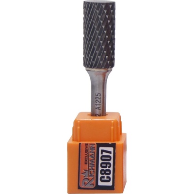 RICHMANN Kolíková fréza do kovu, stopka 6 mm | válec 12x25 mm