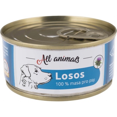 All Animals Dog losos mletý 100 g