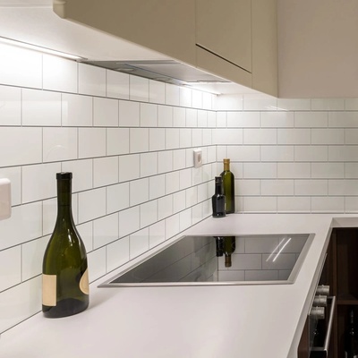 Ambiance Комплект стикери за плочки 30 бр. 20x10 cm Subway Tiles White - Ambiance (mono-tilerect30_10x20_blanc)