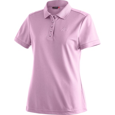 Maier Sports Дамска поло тениска Maier Sports Women's Ulrike Polo shirt - Glossy Lilac - размер 52 (EU) (116-5504-3320)