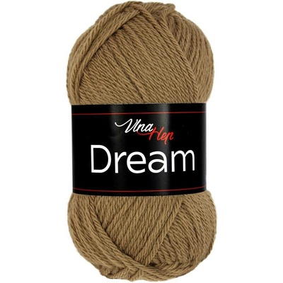 Vlna-hep Dream - australská merino vlna Dream: 6406 oříšková