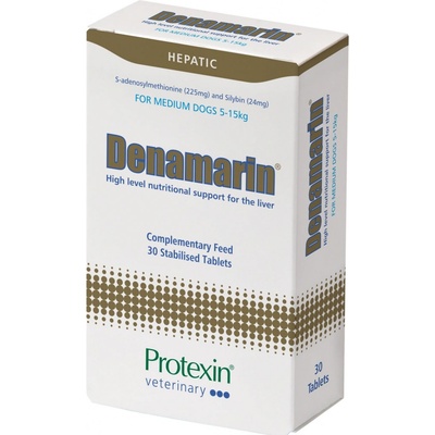 Protexin Denamarin dog tablety na podporu pečene pre stredné psy 30 tbl