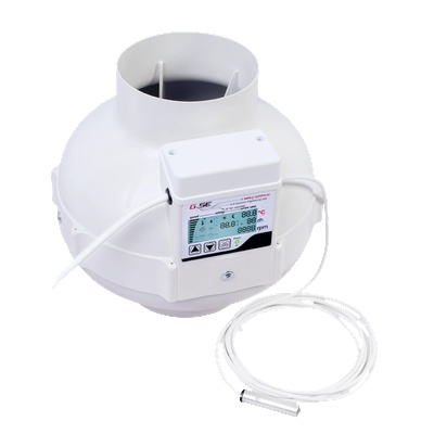 G-Systems Engineering EC Вентилатор с вграден LCD контролер 125mm/950m3/h
