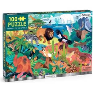 Animals of the World 100 Piece Puzzle (ISBN: 9780735386167)