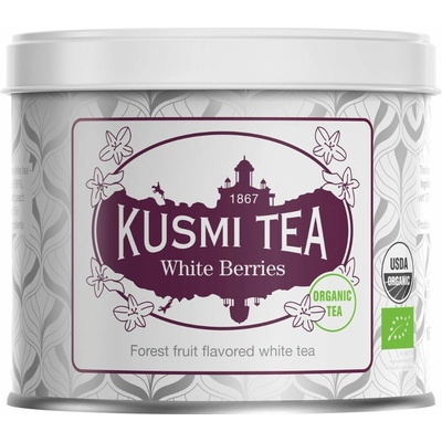 Kusmi Tea Sypaný biely čaj White Berries Bio 90 g