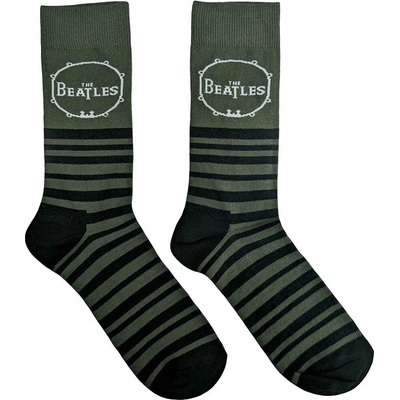 The Beatles Drum & Stripes Zelená