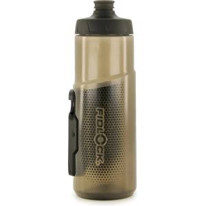 FIDLOCK Бутилка за велосипед Fidlock Single Bottle 600 Cycling water bottles - Transparent Black - размер 600 ml (533-1221-0111)
