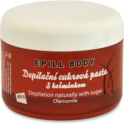 Epill Body Depilačná cukrová pasta Tea Tree s harmančekom 400 g
