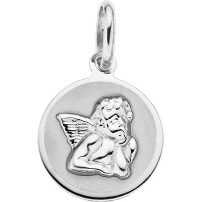 Steel Edge Stříbrný přívěsek anděl 3001160010