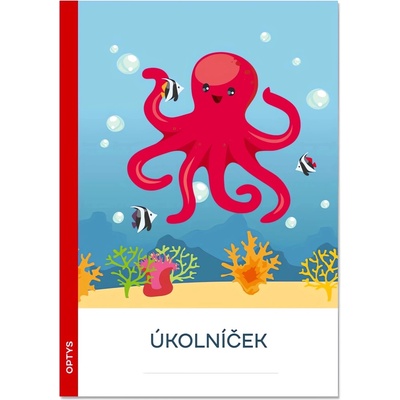 OPTYS Úkolníček A5, 20 listů, Chobotnice