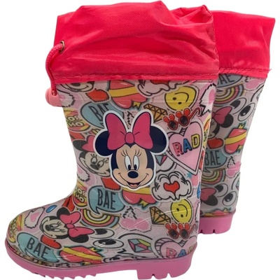 Setino Гумени ботуши за момичета Minnie Mouse розови Обувки: 24