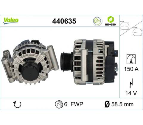 Alternátor VALEO 440635
