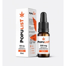 Populist CBD olej 5% 500 mg Broad Spectrum BASIC 10 ml