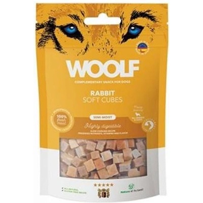 WOOLF pochoutka Soft Cubes Rabbit 100 g