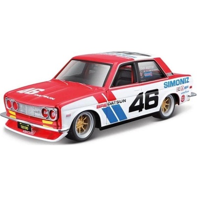 Maisto - BRE Datsun 510, червен, Tokyo Mods, 1: 24