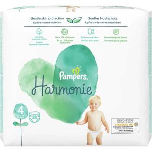 Pampers Бебешки пелени Pampers - Harmonie 4, 28 броя (7446)