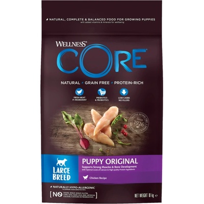 Wellness Core Dog LB Puppy Kruté 10 kg