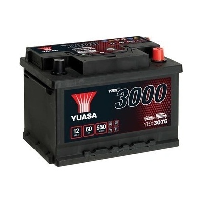 Yuasa YBX3000 12V 60Ah 550A YBX3075