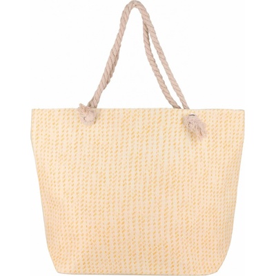 Borsa Yellow plážová taška maxi smetanová