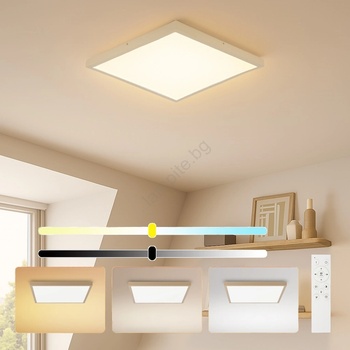 Brilagi - димируемо LED осветително тяло за баня FRAME SMART LED/50W/230V 60x60 IP44 + дистанционно управление (BG2225)