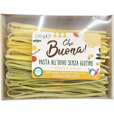 Che Buona! dvojfarebné vaječné fettuccine 250 g
