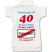 Divja Tričko na fľašu k štyridsiatke CZ