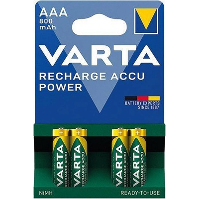 Varta Ready to use AAA 800 mAh 4 ks 409735
