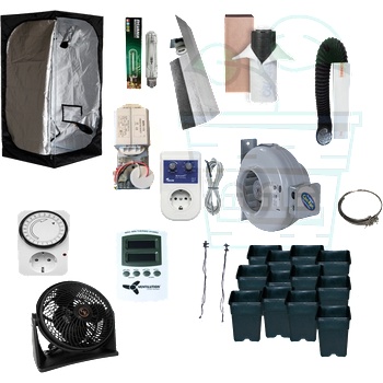 Image 1 of Mammoth Пълен комплект палатка за отглеждане на растения Mammoth Pro 120 x 120 x 200см / 600W (415)