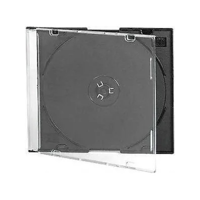 CD-BOX Тънки черни за 1 CD (slim box black)