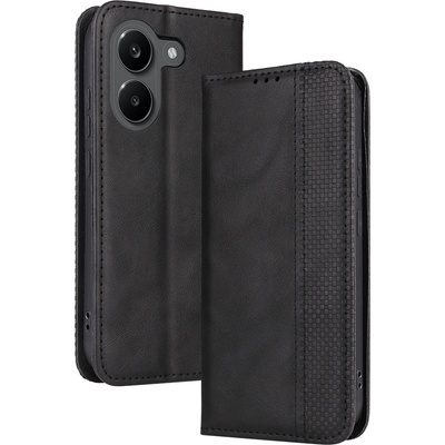 Xiaomi Ретро Кожен Калъф Портфейл за Xiaomi Redmi Turbo 5 5G / Poco X8 Pro 5G - Магнитен, Стойка, Слотове, 4 цвята