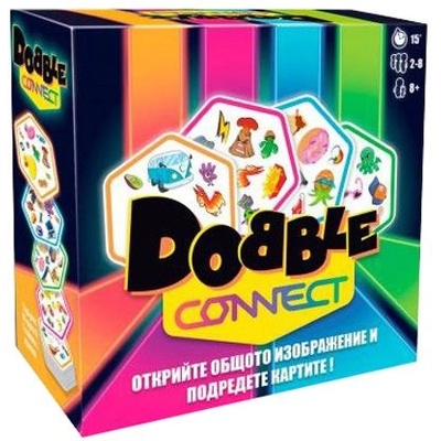 Настолна игра Dobble Connect - Парти (българско издание)