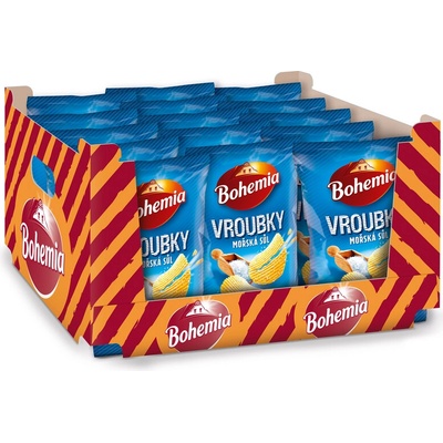 Bohemia vroubky mořská sůl 55g
