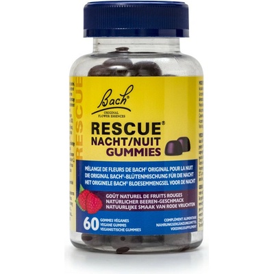 A. Nelson Rescue Night Gummies gumové cukríky s Bachovými kvapkami 60 ks