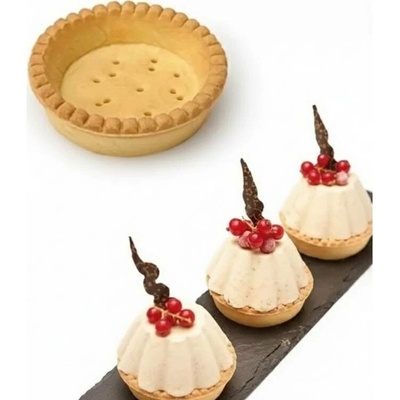 Dortisimo Košíček na tartaletky linecký světlý 7,4 cm 8 ks – Zboží Dáma