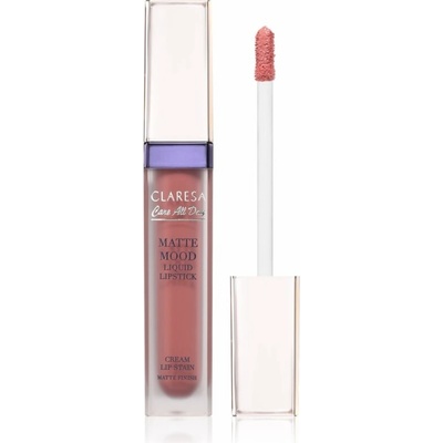 Claresa Care All Day Matte Mood Liquid Lipstick matná tekutá rtěnka 03 Calm 7 ml