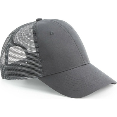Beechfield KB 75R Recycled Urbanwear Trucker 6 panelová COT53075Rn7399-graphite gr Šedá grafitová
