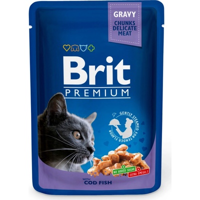 Brit Premium Cat Cod Fish 100 g