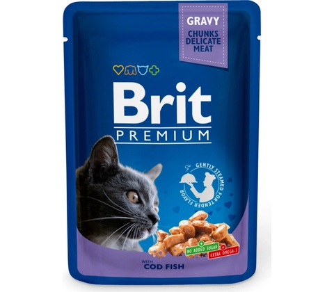 Brit Premium Cat Cod Fish 100 g